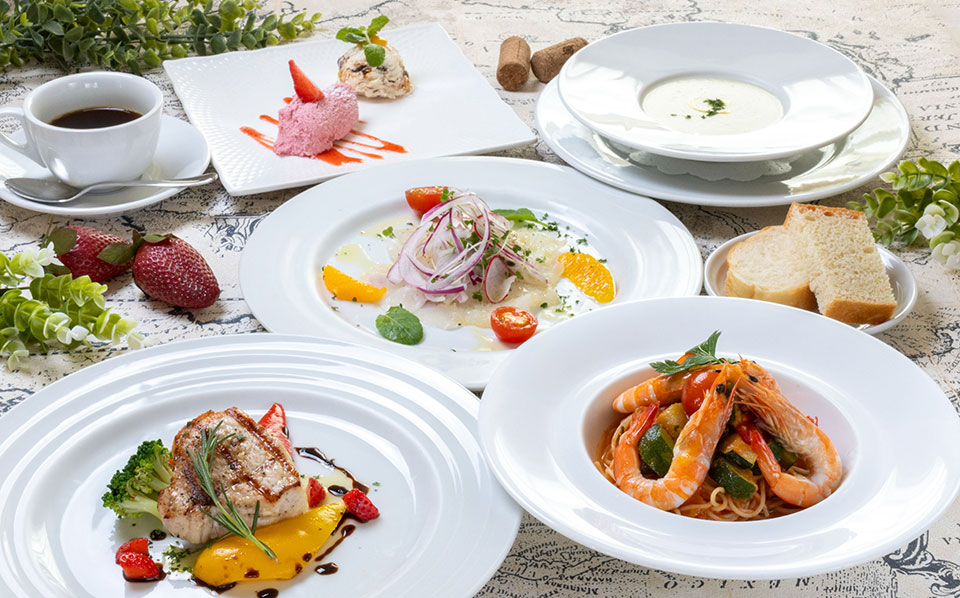 ガウダンテハーバーランド神戸店　おすすめ夏の特別ランチコース「ディアリオコース」